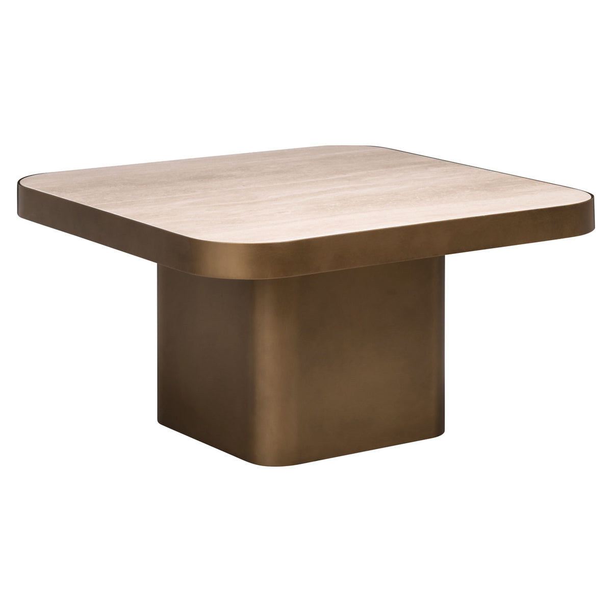 Richmond Interiors Couchtisch Claridge beige 70x70 (cumulus) Richmond Interiors
