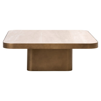 Richmond Interiors Couchtisch Claridge beige 90x90 (cumulus) Couchtisch Richmond Interiors