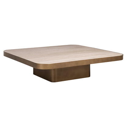 Richmond Interiors Couchtisch Claridge beige 100x100 (cumulus) Couchtisch Richmond Interiors
