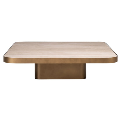 Richmond Interiors Couchtisch Claridge beige 100x100 (cumulus) Couchtisch Richmond Interiors
