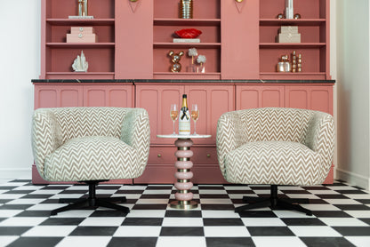 Richmond Interiors Beistelltisch Villeray pink Richmond Interiors
