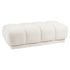 Richmond Interiors Hocker & Fußbank Noah beige blockweave Hocker & Fußbank Richmond Interiors