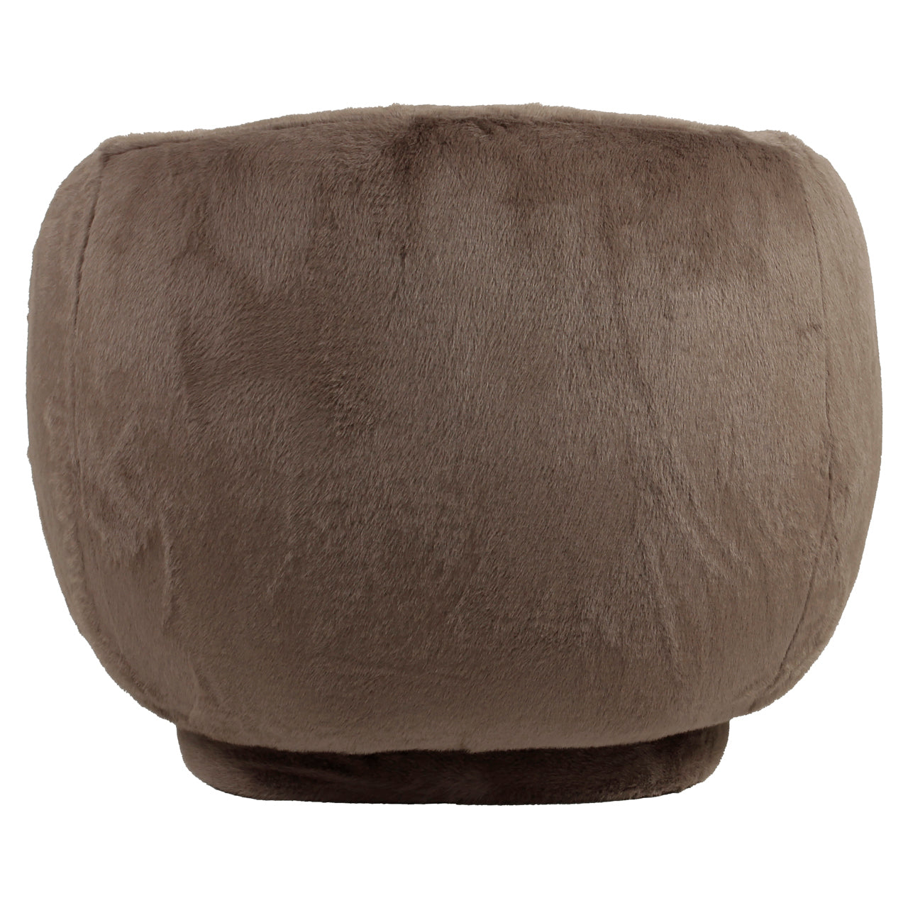 Richmond Interiors Lounge Stuhl Negreslo brown fluffy swivel Lounge Stuhl Richmond Interiors