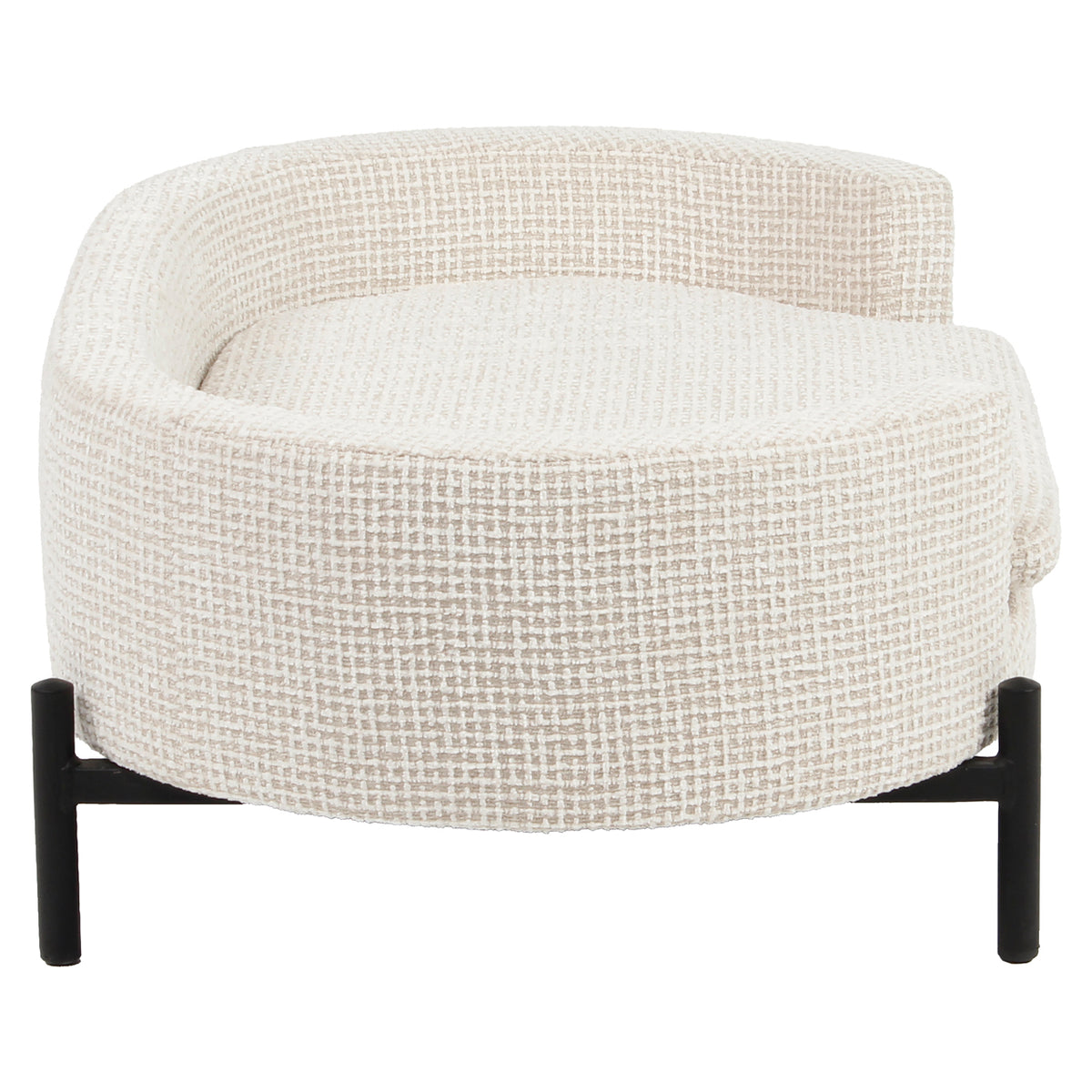 Richmond Interiors Hundebett Dolly beige blockweave Richmond Interiors