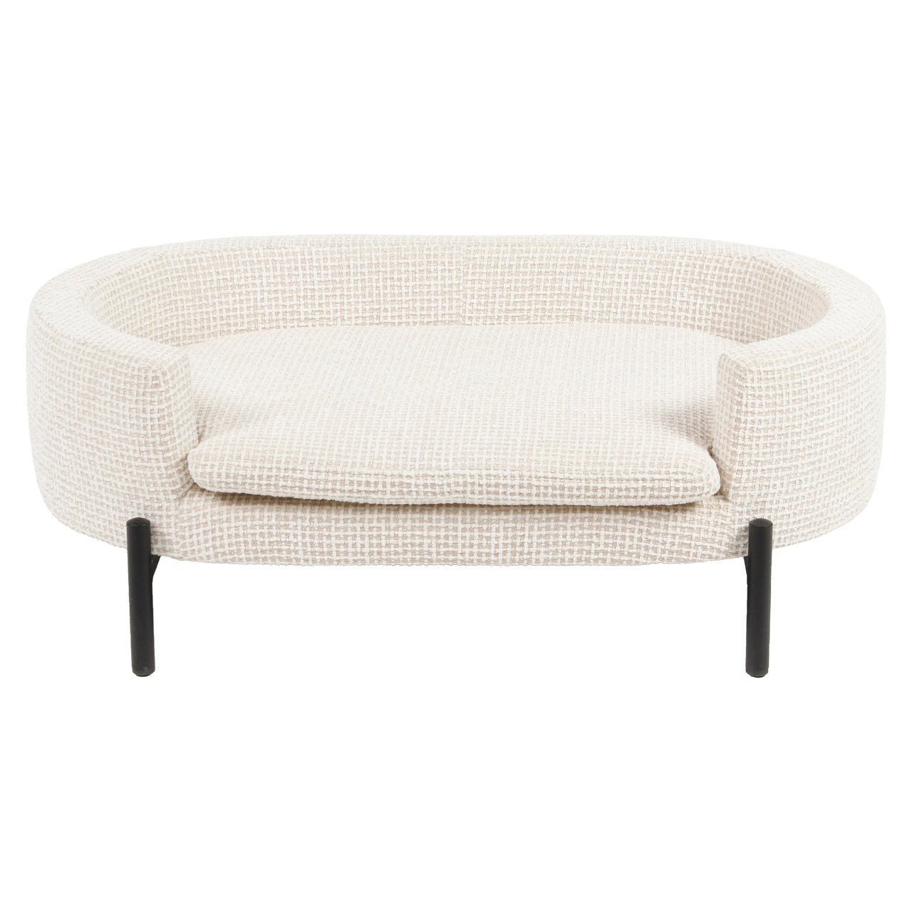 Richmond Interiors Hundebett Dolly beige blockweave Hundebett Richmond Interiors