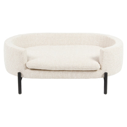 Richmond Interiors Hundebett Dolly beige blockweave Richmond Interiors