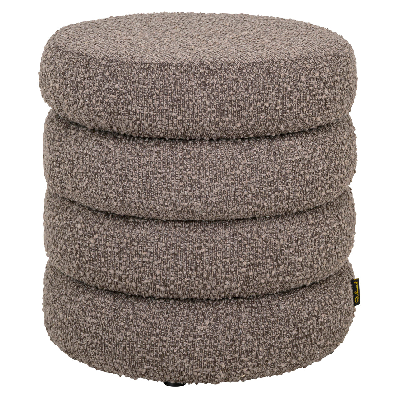 Richmond Interiors Hocker &amp; Fußbank Adele brown chunky Hocker &amp; Fußbank Richmond Interiors