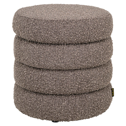 Richmond Interiors Hocker &amp; Fußbank Adele brown chunky Hocker &amp; Fußbank Richmond Interiors