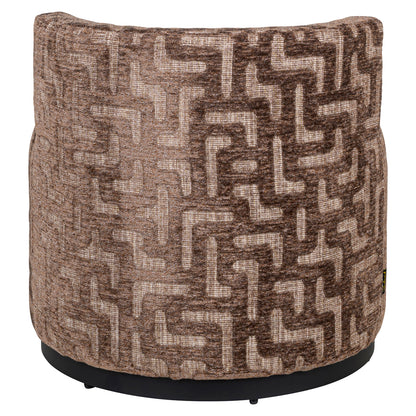 Richmond Interiors Lounge Stuhl Franny brown labyrinth Lounge Stuhl Richmond Interiors