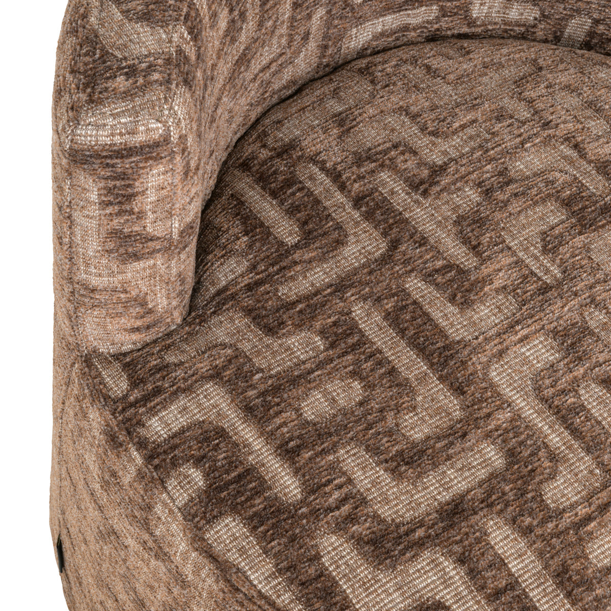 Richmond Interiors Lounge Stuhl Franny brown labyrinth Richmond Interiors