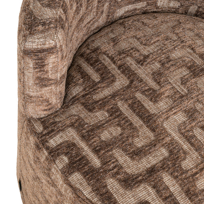 Richmond Interiors Lounge Stuhl Franny brown labyrinth Richmond Interiors