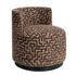 Richmond Interiors Lounge Stuhl Franny brown labyrinth Lounge Stuhl Richmond Interiors