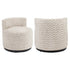 Richmond Interiors Lounge Stuhl Franny sand chevron Lounge Stuhl Richmond Interiors