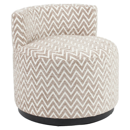 Richmond Interiors Lounge Stuhl Franny sand chevron Lounge Stuhl Richmond Interiors