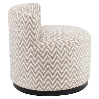 Richmond Interiors Lounge Stuhl Franny sand chevron Lounge Stuhl Richmond Interiors