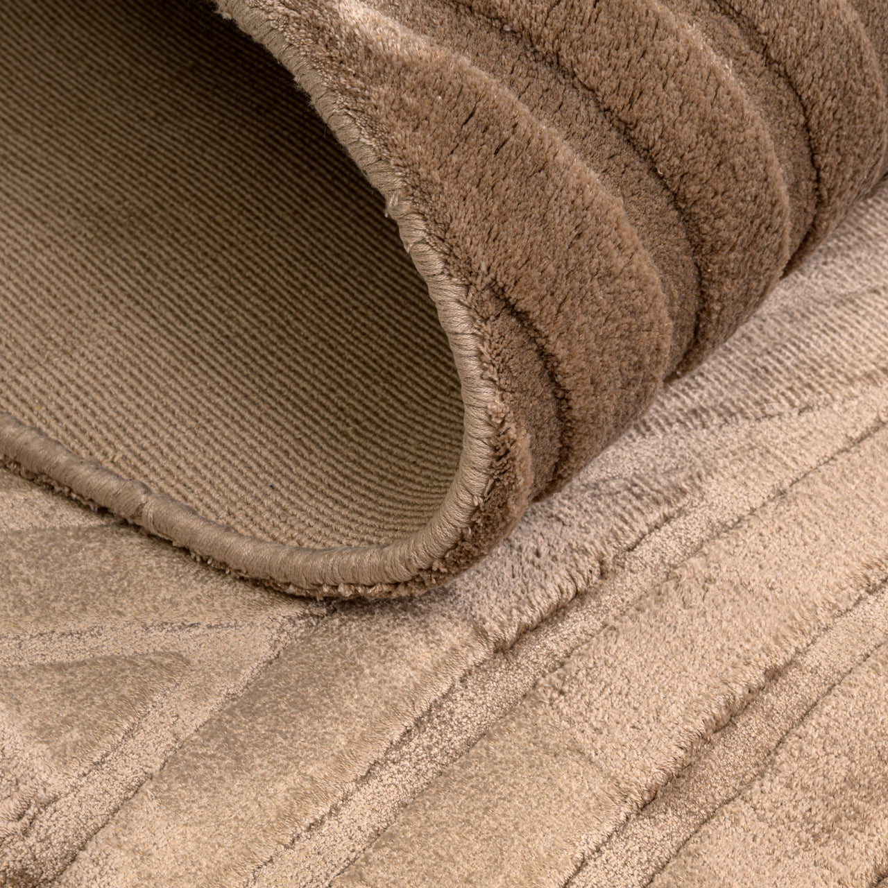 Richmond Interiors Teppich Bayon taupe 200x300 Richmond Interiors