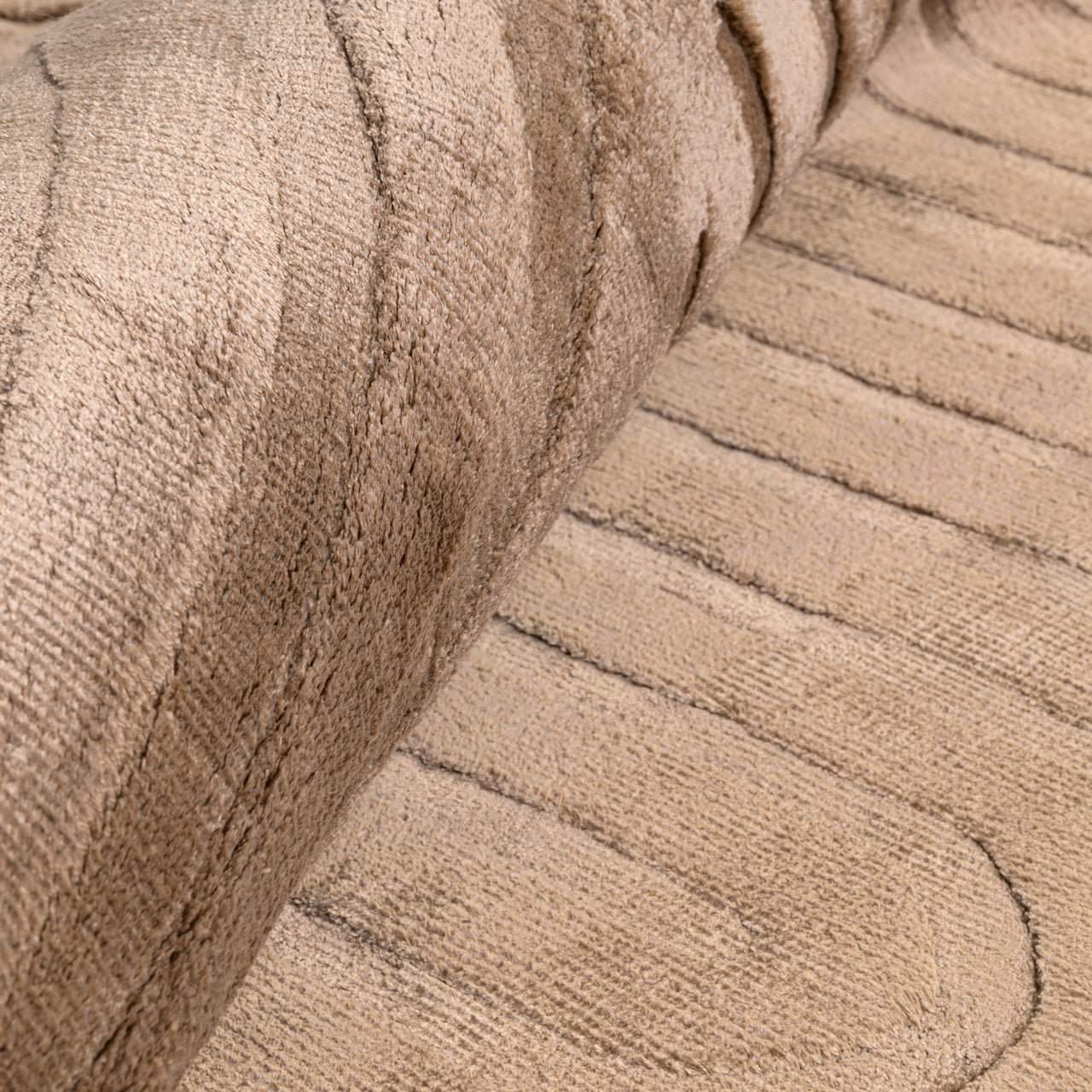 Richmond Interiors Teppich Bayon taupe 200x300 Richmond Interiors