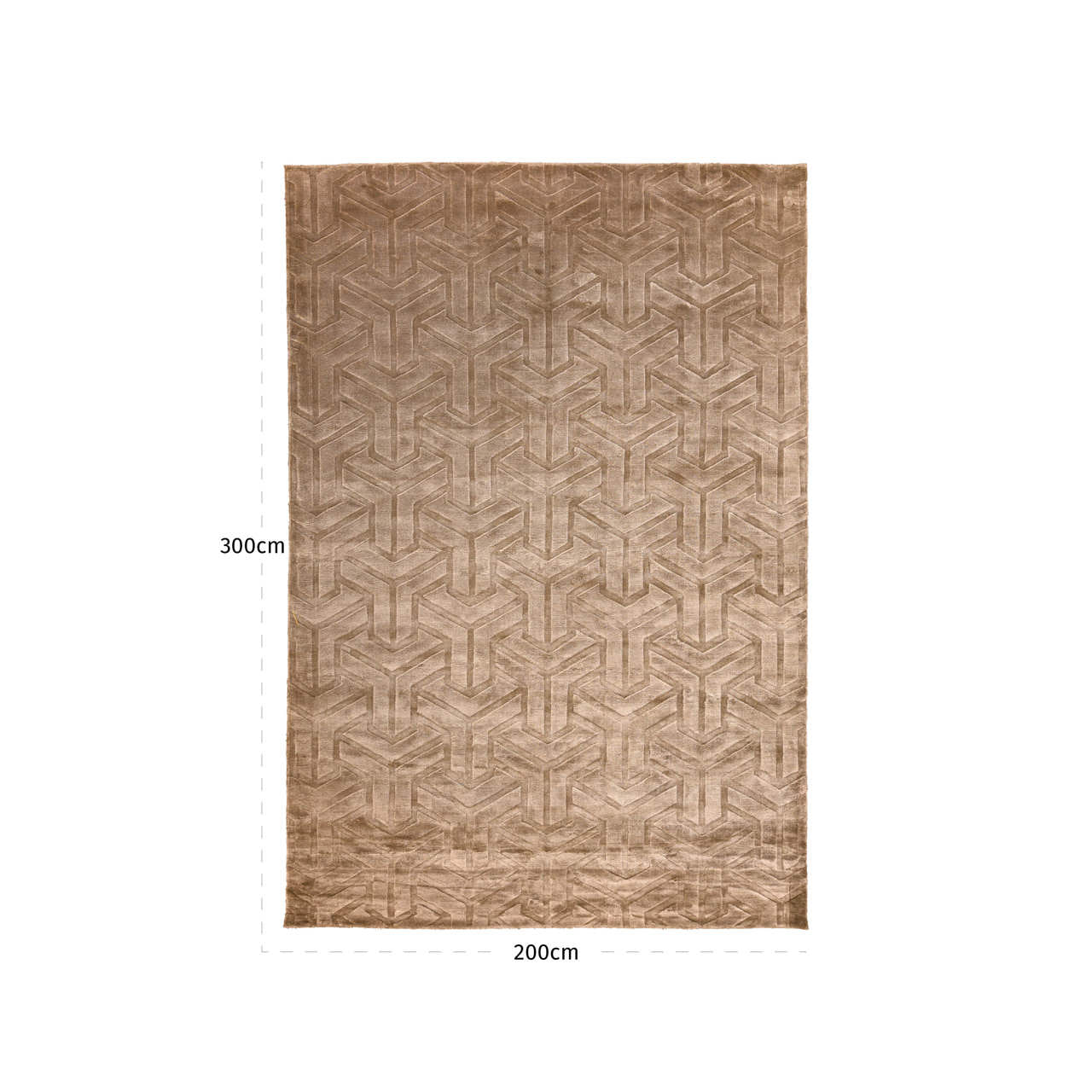 Richmond Interiors Teppich Arles taupe 200x300 Richmond Interiors