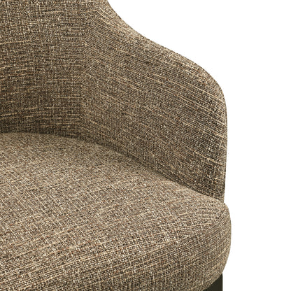 Richmond Interiors Esszimmerstuhl Hadley brown tweed fire retardant Esszimmerstuhl Richmond Interiors