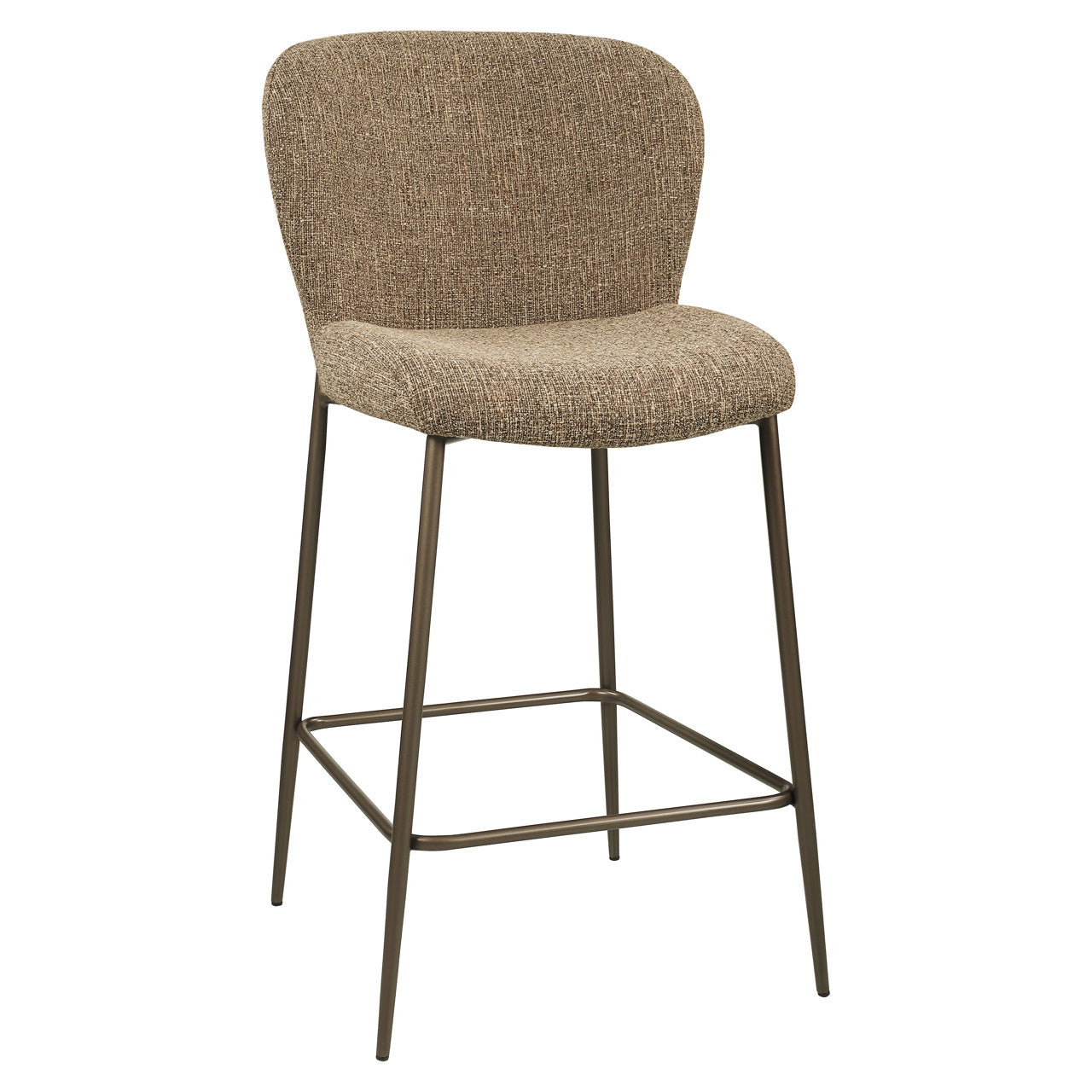 Richmond Interiors Thekenstuhl Odarby brown tweed fire retardant Thekenstuhl Richmond Interiors