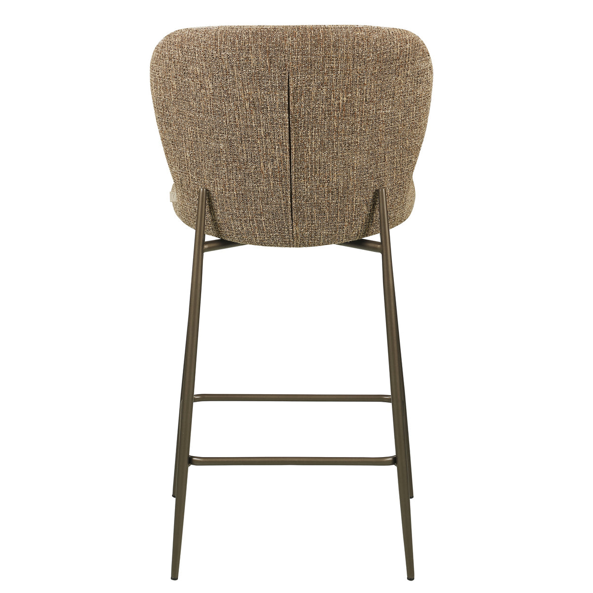 Richmond Interiors Thekenstuhl Odarby brown tweed fire retardant Richmond Interiors