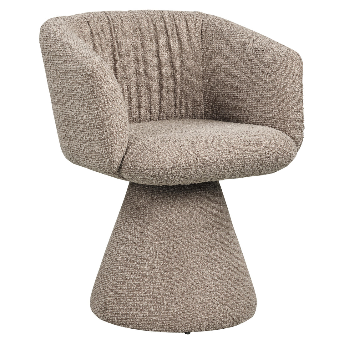 Richmond Interiors Esszimmerstuhl Madeline mocca chunky swivel Esszimmerstuhl Richmond Interiors