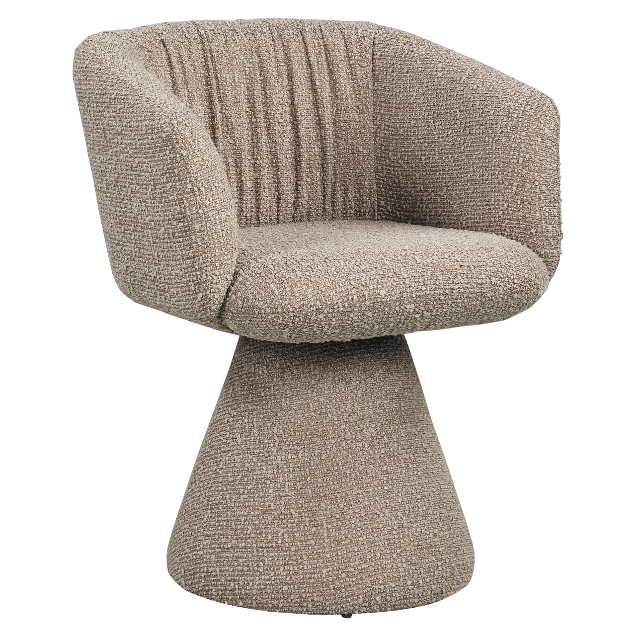 Richmond Interiors Esszimmerstuhl Madeline mocca chunky swivel Esszimmerstuhl Richmond Interiors