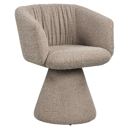 Richmond Interiors Esszimmerstuhl Madeline mocca chunky swivel Esszimmerstuhl Richmond Interiors