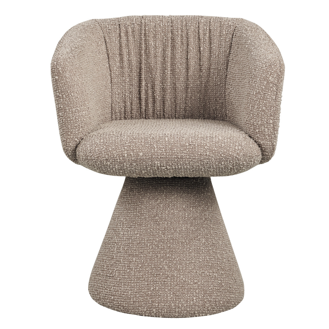 Richmond Interiors Esszimmerstuhl Madeline mocca chunky swivel Esszimmerstuhl Richmond Interiors