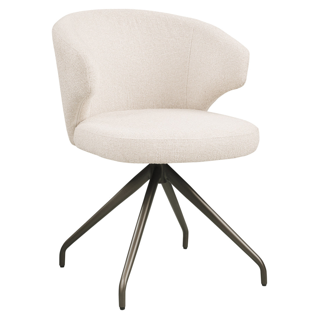 Richmond Interiors Esszimmerstuhl Milly biscotti swivel Esszimmerstuhl Richmond Interiors