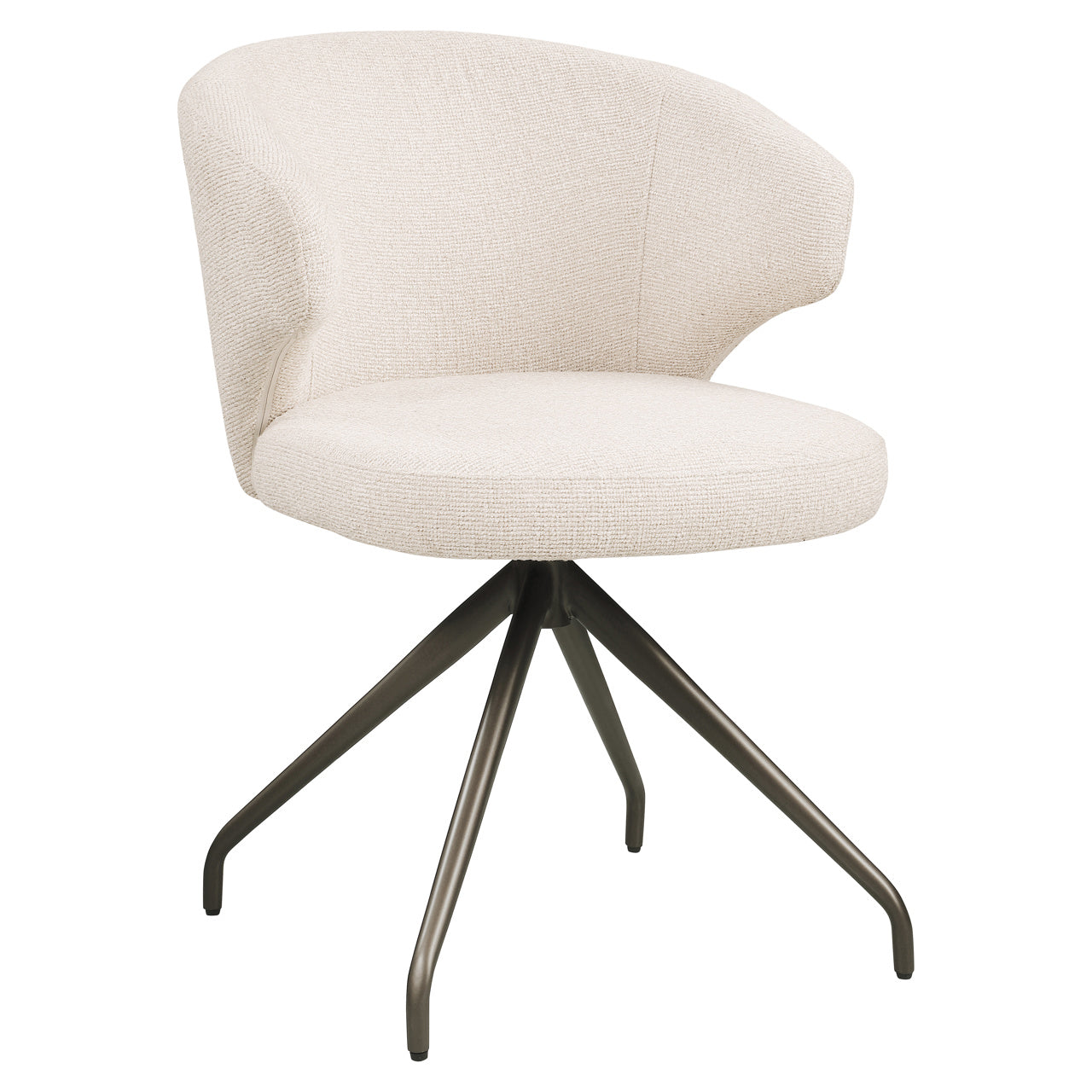 Richmond Interiors Esszimmerstuhl Milly biscotti swivel Esszimmerstuhl Richmond Interiors