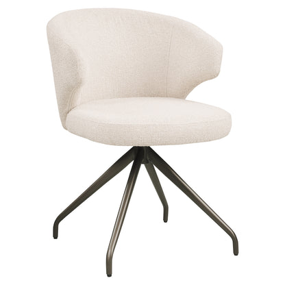 Richmond Interiors Esszimmerstuhl Milly biscotti swivel Esszimmerstuhl Richmond Interiors