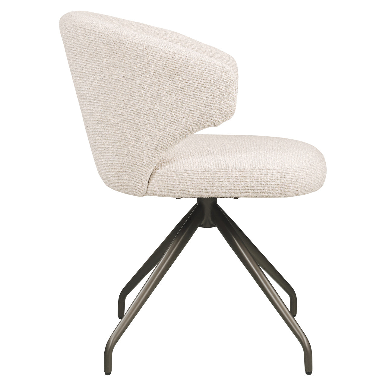 Richmond Interiors Esszimmerstuhl Milly biscotti swivel Esszimmerstuhl Richmond Interiors