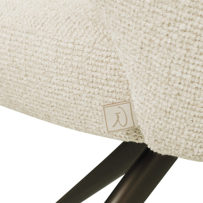 Richmond Interiors Esszimmerstuhl Milly biscotti swivel Esszimmerstuhl Richmond Interiors