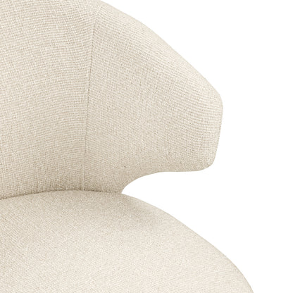 Richmond Interiors Esszimmerstuhl Milly biscotti swivel Esszimmerstuhl Richmond Interiors