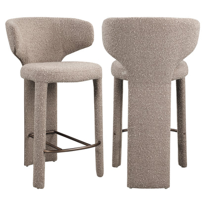 Richmond Interiors Thekenstuhl Viola mocca chunky Thekenstuhl Richmond Interiors
