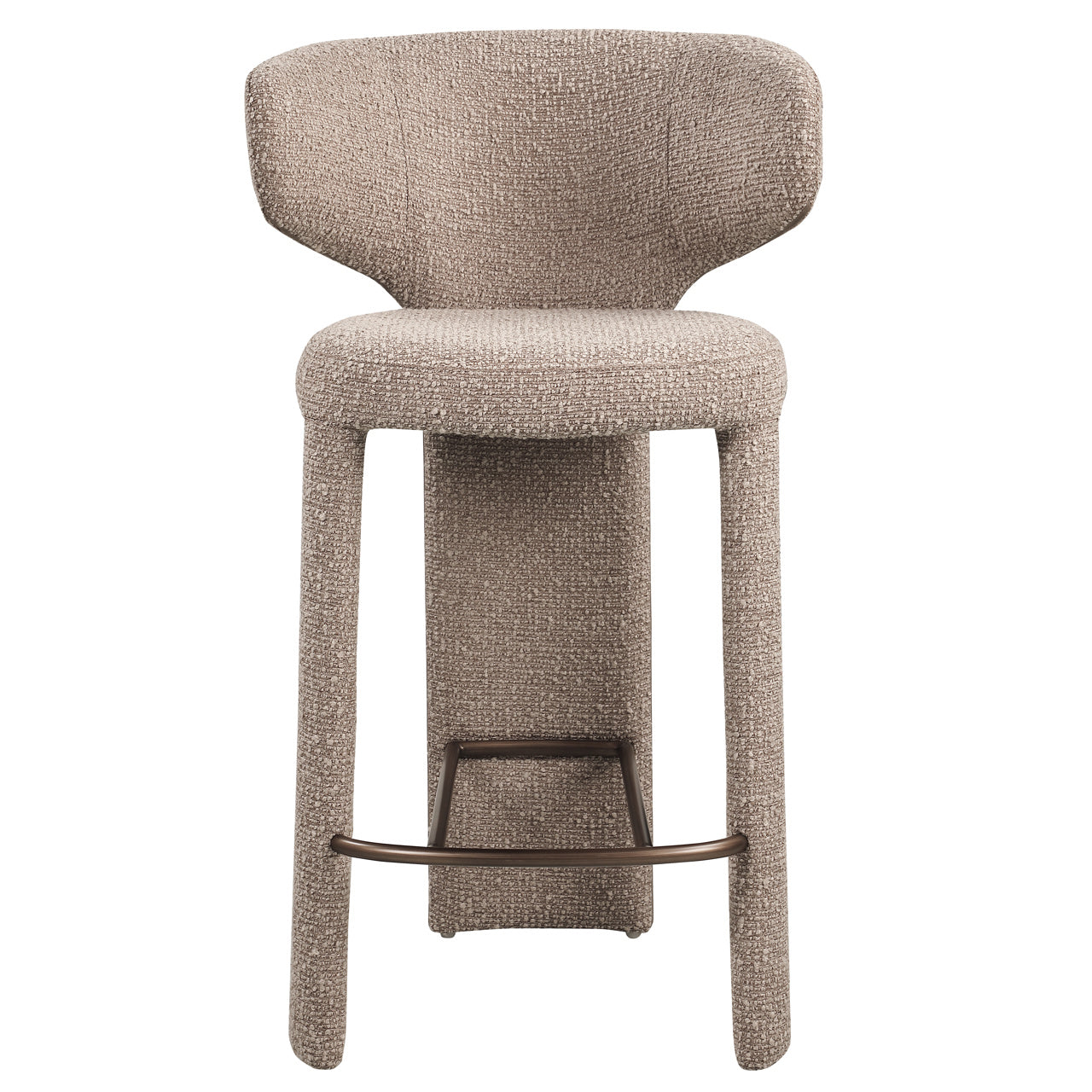 Richmond Interiors Thekenstuhl Viola mocca chunky Thekenstuhl Richmond Interiors