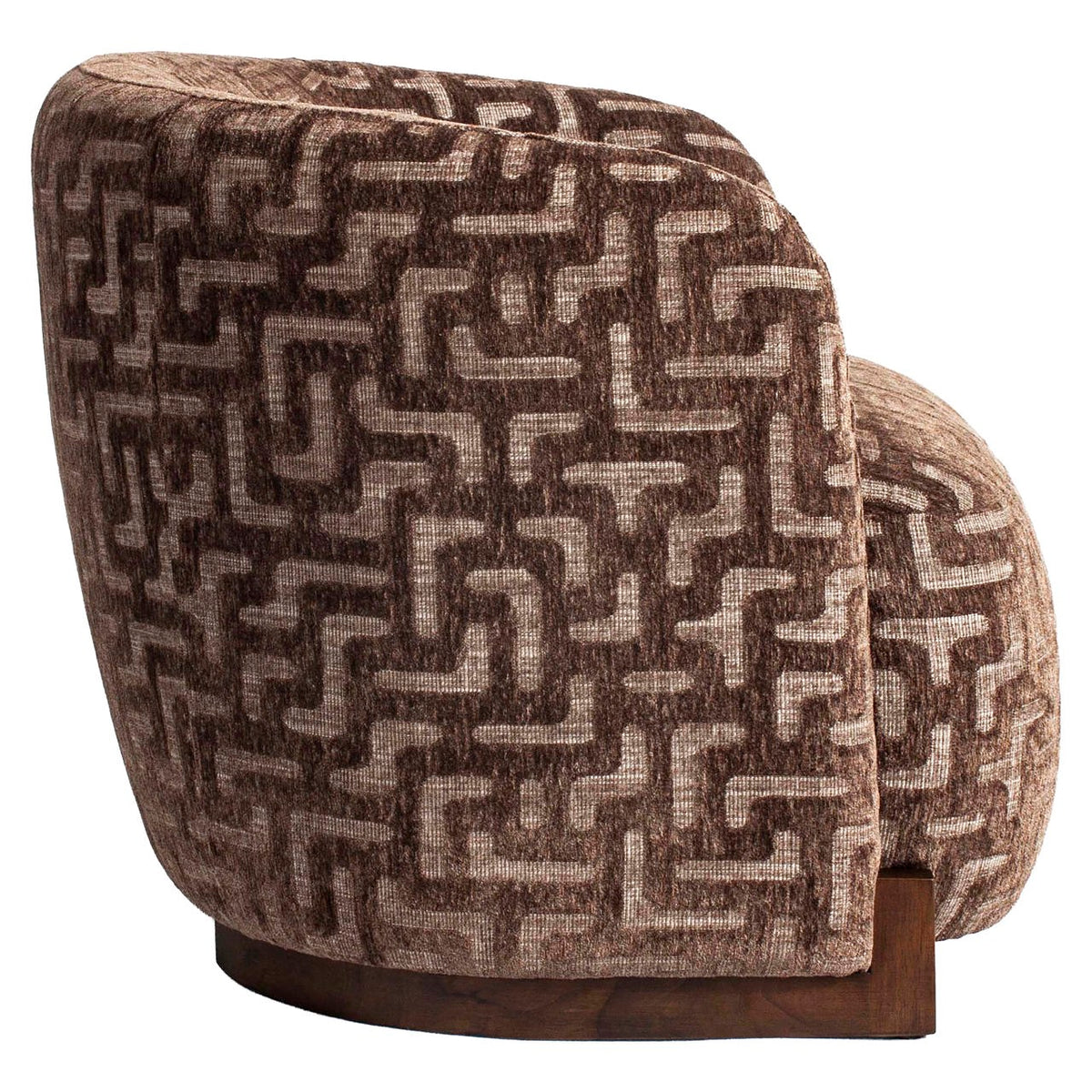 Richmond Interiors Lounge Stuhl Hannah brown labyrinth fire retardant Richmond Interiors