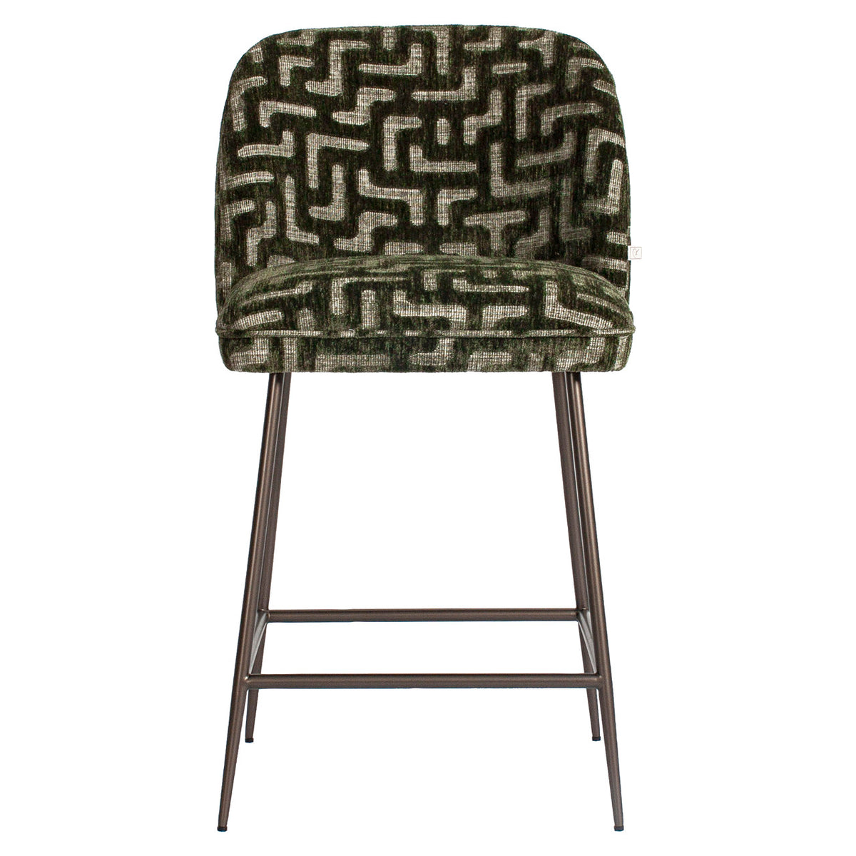 Richmond Interiors Thekenstuhl Pullitzer moss labyrinth Richmond Interiors