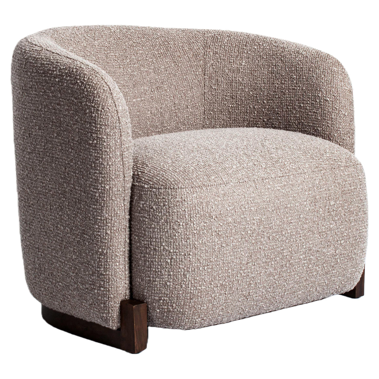 Richmond Interiors Lounge Stuhl Hannah mocca chunky fire retardant Lounge Stuhl Richmond Interiors