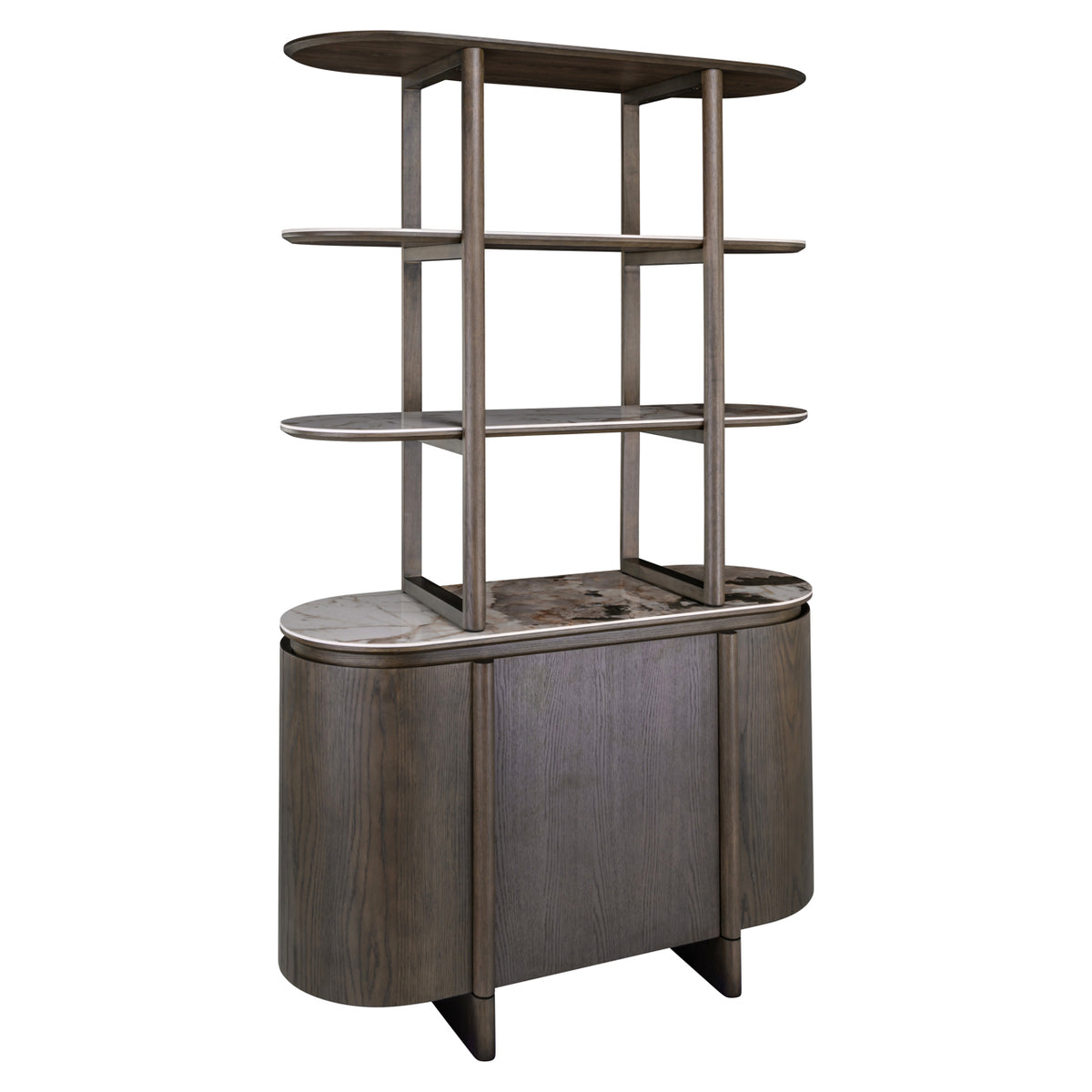 Richmond Interiors Vitrine Langford brown Richmond Interiors