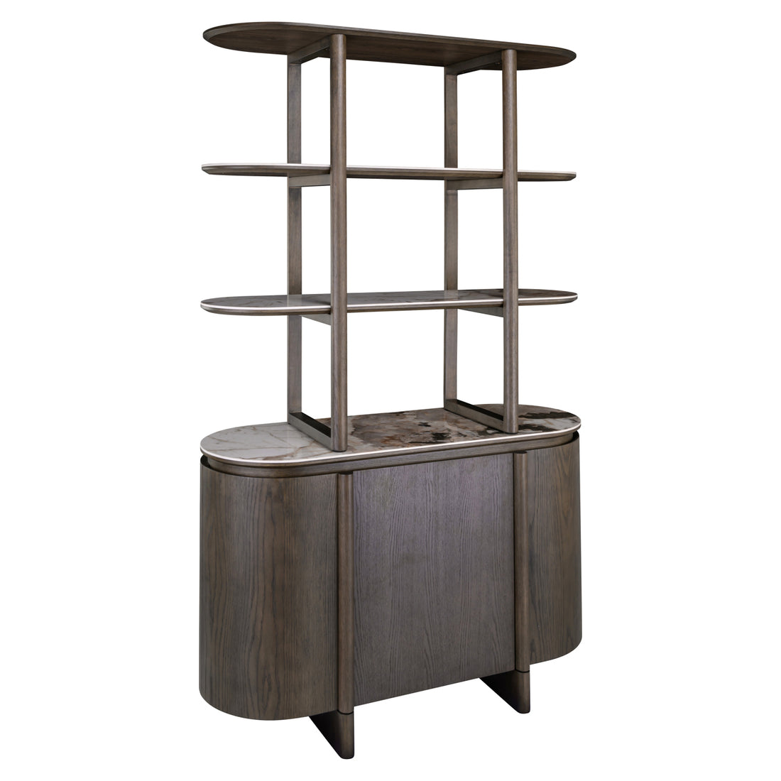Richmond Interiors Vitrine Langford brown Vitrine Richmond Interiors