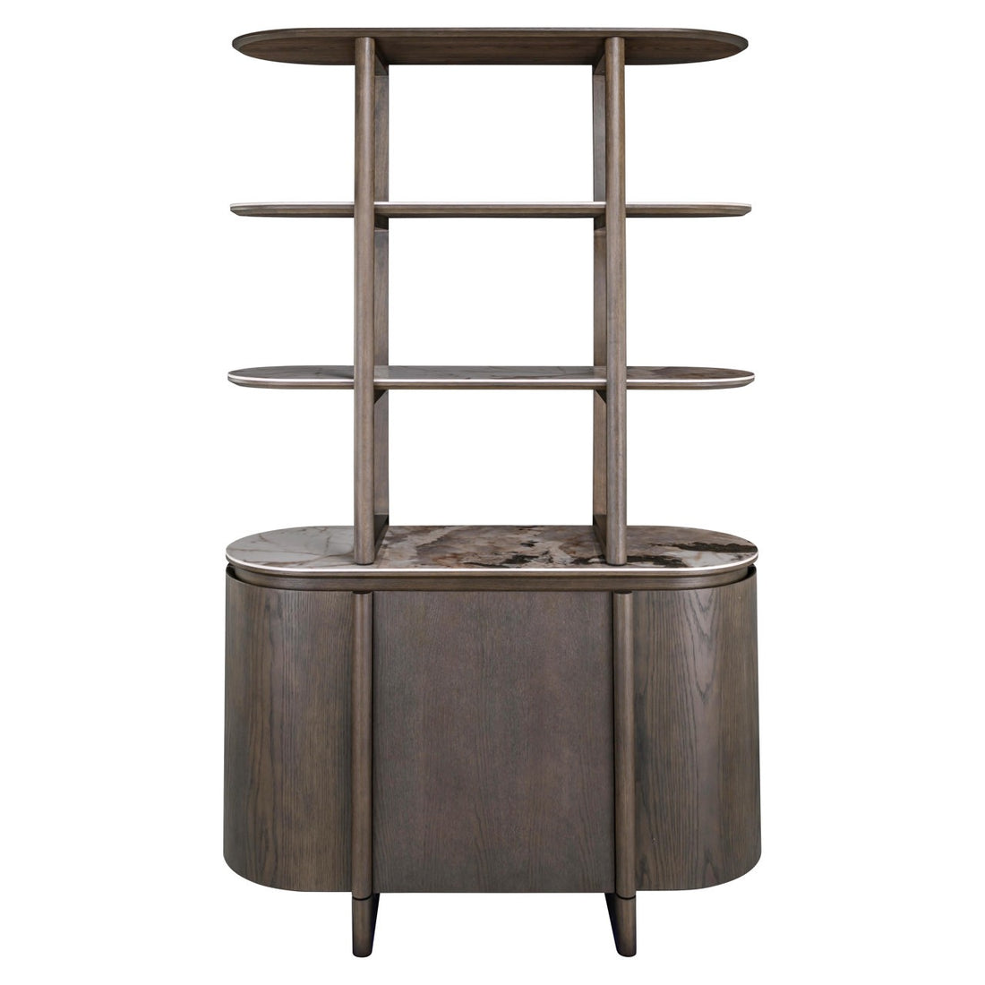 Richmond Interiors Vitrine Langford brown Vitrine Richmond Interiors