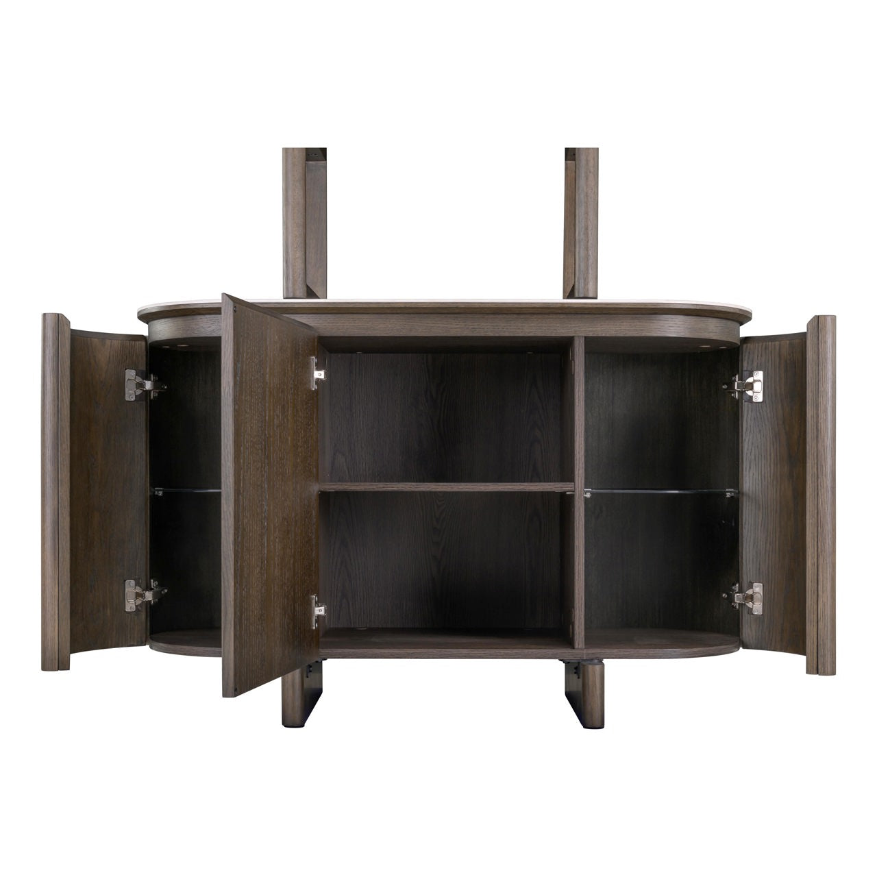 Richmond Interiors Vitrine Langford brown