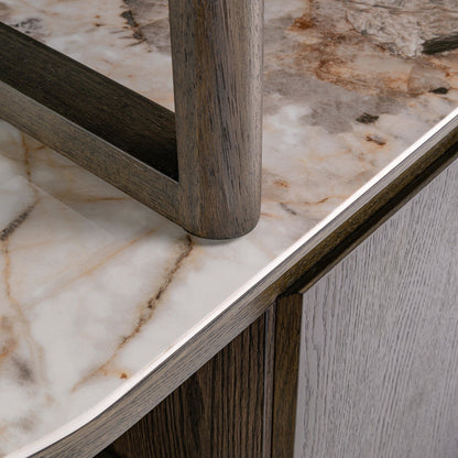 Richmond Interiors Vitrine Langford brown