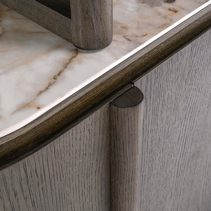 Richmond Interiors Vitrine Langford brown