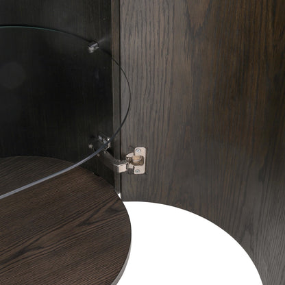 Richmond Interiors Vitrine Langford brown