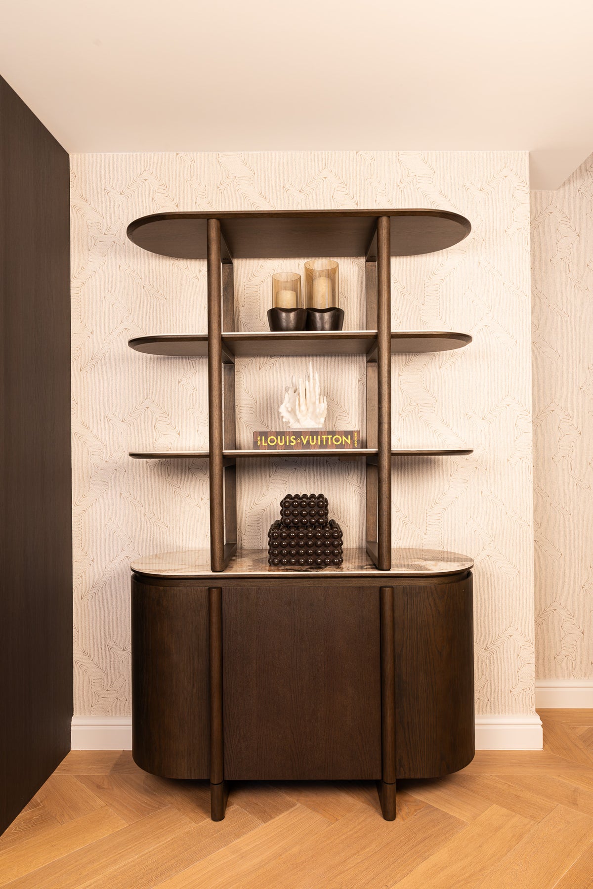 Richmond Interiors Vitrine Langford brown Richmond Interiors