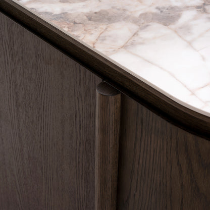 Richmond Interiors Sideboard Langford brown 3-doors Sideboard Richmond Interiors