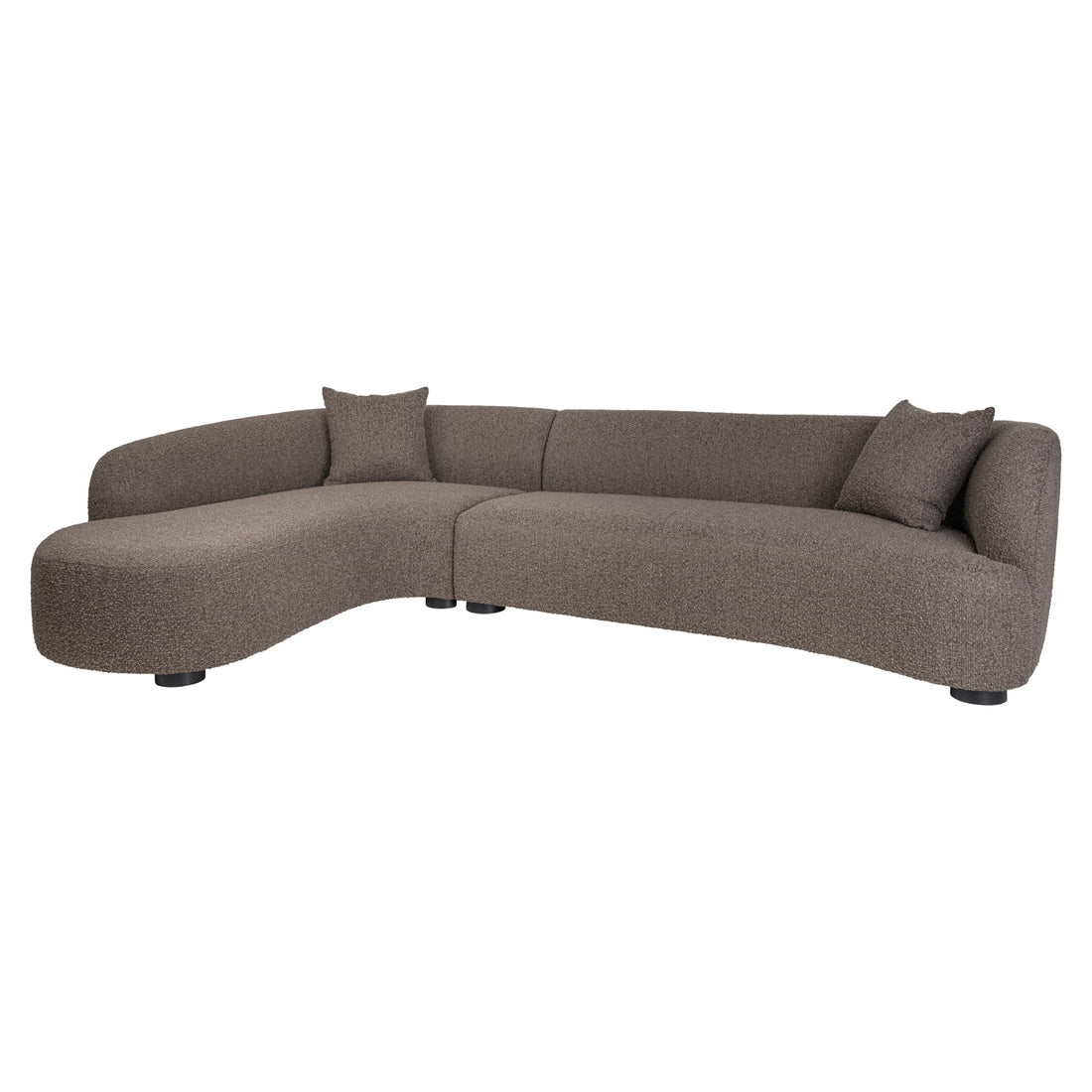 Richmond Interiors Sofa Pandora brown chunky lounge left Sofa Richmond Interiors